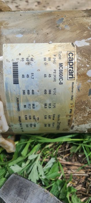 Pompa głębinowa Caprari MC860/C-8 45 kw