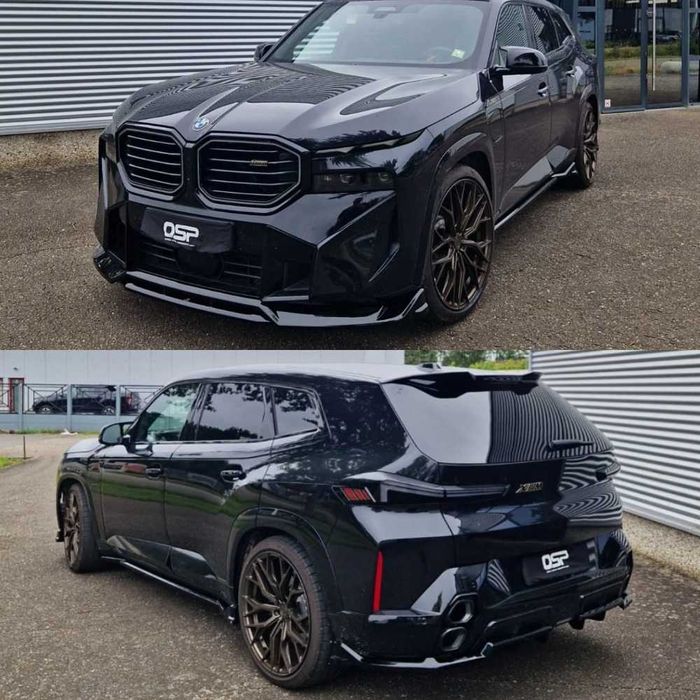Обвес BMW XM G09 тюнинг сплиттер губа пороги диффузор спойлер