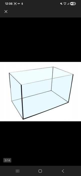 Akwarium 60x30x40 72 L OŚWIETLENIE AQUAEL LED