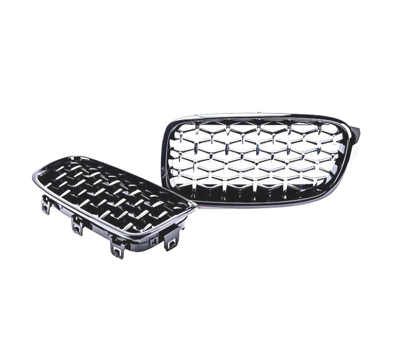 GRELHAS FRONTAIS BMW F30 F31 DIAMANTE PRETO