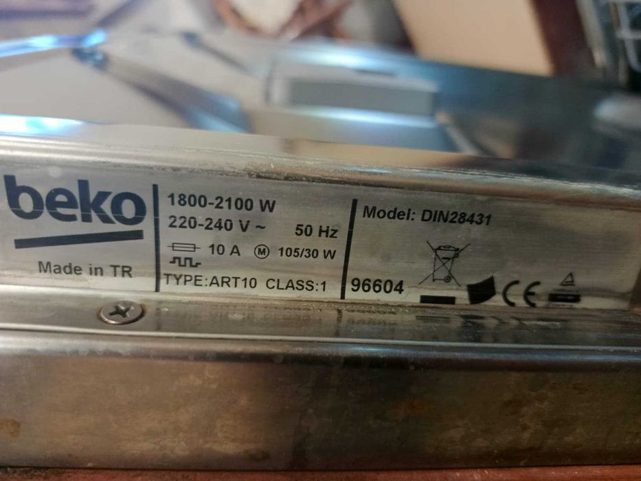 Używana zmywarka BEKO nie grzeje wody