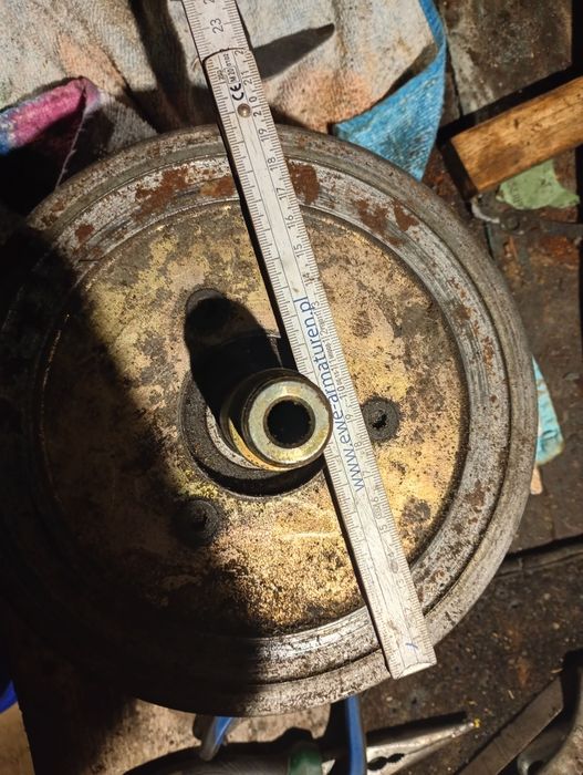 Koło pasowe do kosiarki traktorka