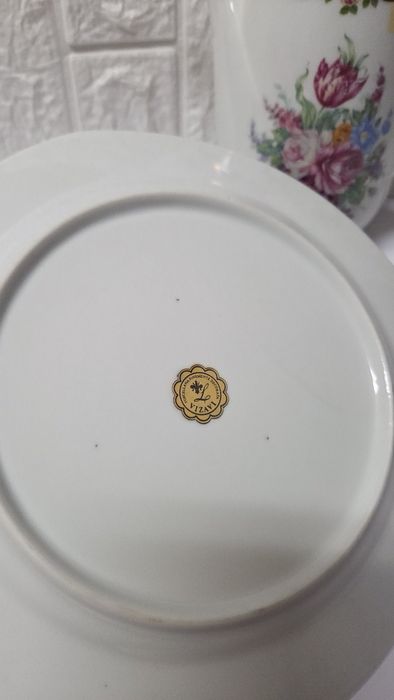 Bule e prato Limoges original. Novo com etiqueta