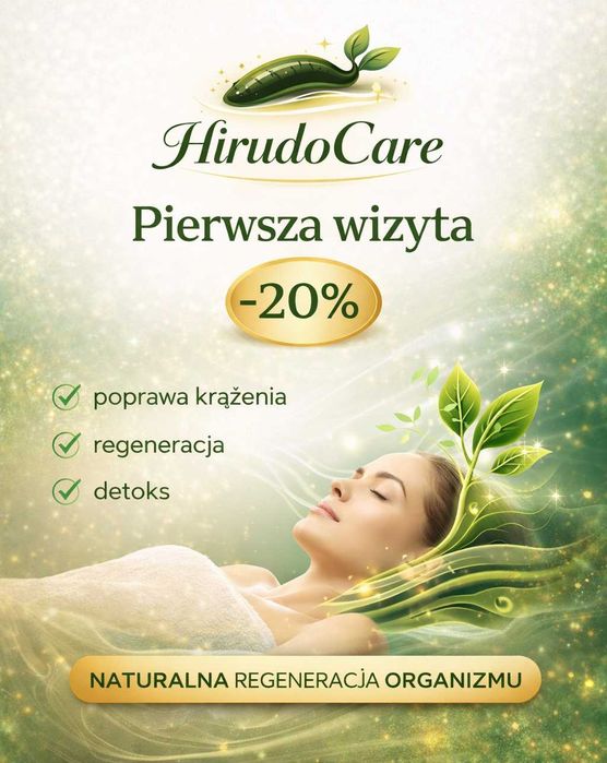 Hirudoterapia | Pijawki medyczne | Naturalna regeneracja