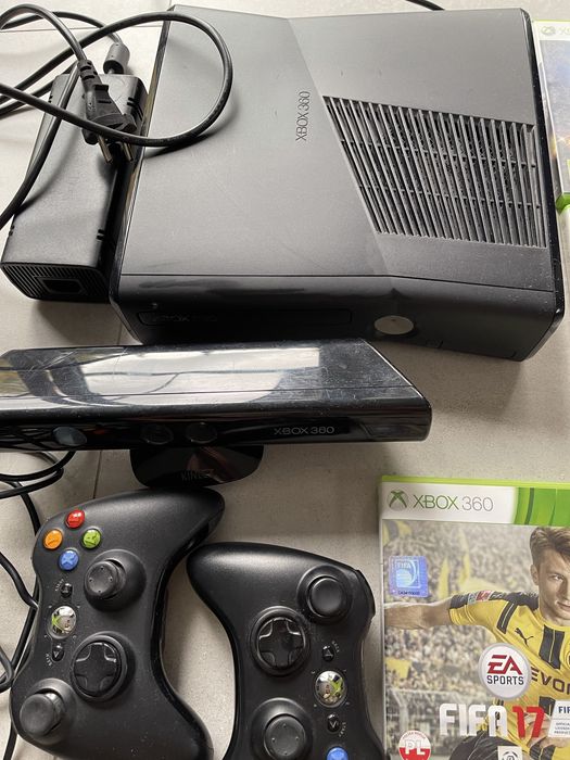 Xbox 360 + kinect + gry