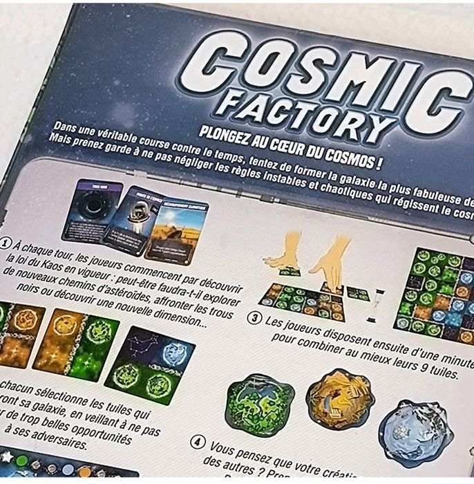 Cosmic Factory Board Game Novo/Selado - Gigamic / Kane Klenko Strategy
