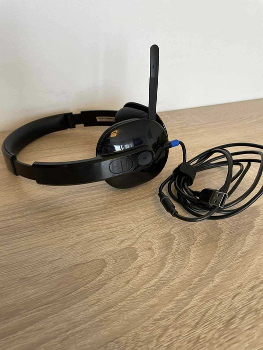 Słuchawki Logitech H540 USB nauszne z mikrofonem - uszkodzony kabel
