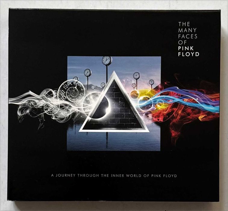 3CD_The Many Faces of PINK FLOYD. Muito estimado, como novo.
