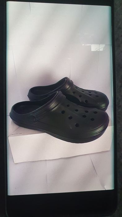 Crocsy  / klapki męskie czarne z pianki Rozmiar 43