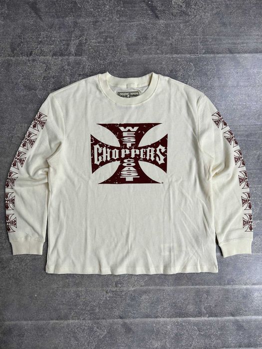 Лонгслів West Coast Choppers White hoodie кофта біла світшот