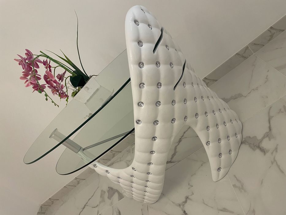 Móvel de Receção Design – Modelo Crystal – Estilo Luxo