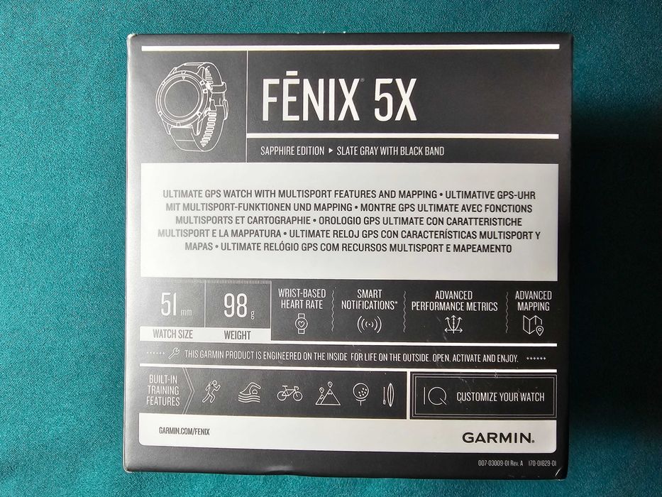 Garmin Fenix 5X Sapphire