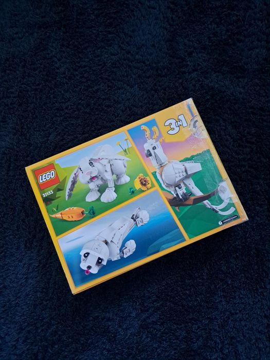 LEGO Creator 3 w 1 Biały królik 31133