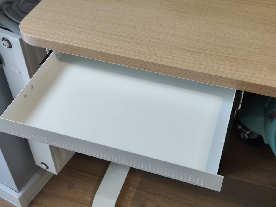 Biała szuflada podbiurkowa Desktronic GW 08.2027