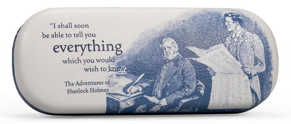 Pulteney Press Etui na okulary Sherlock Holms oprawa: folia