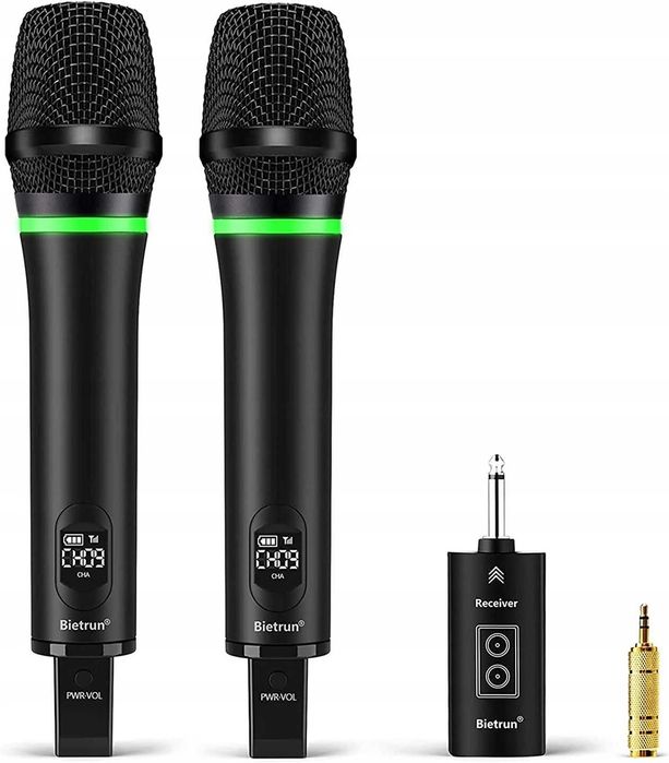 Zestaw Mikrofon 2szt Bietrun WXM19 bezprzewodowe