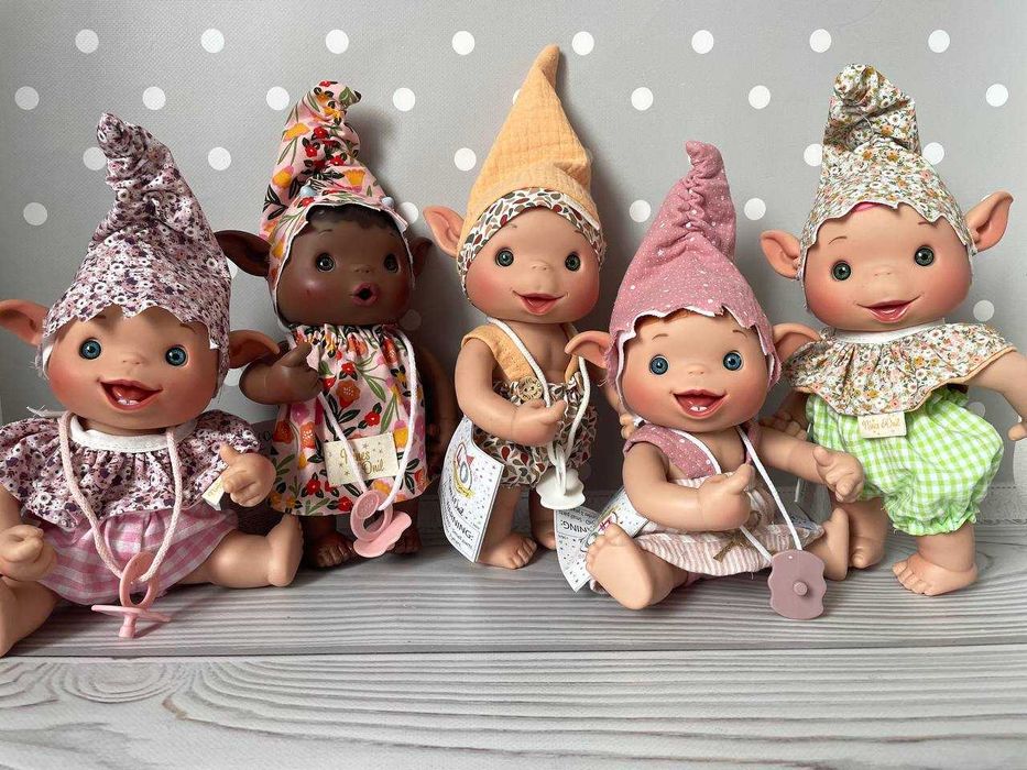 Кукла эльф сказочный в одежде Нинес, 24 см Ельф Deunde Nines