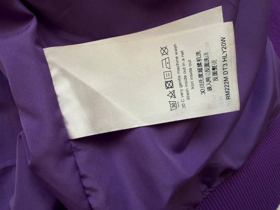 Куртка-бомбер Louis Vuitton Multi-Patches Mixed Leather Varsity Blouson