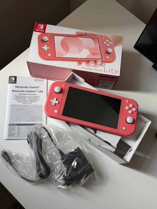 nintendo switch lite coral - купить приставки - Цена на OLX.ua