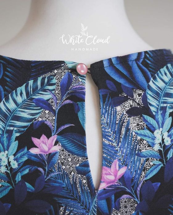 Bluzka do karmienia piersią handmade oversize