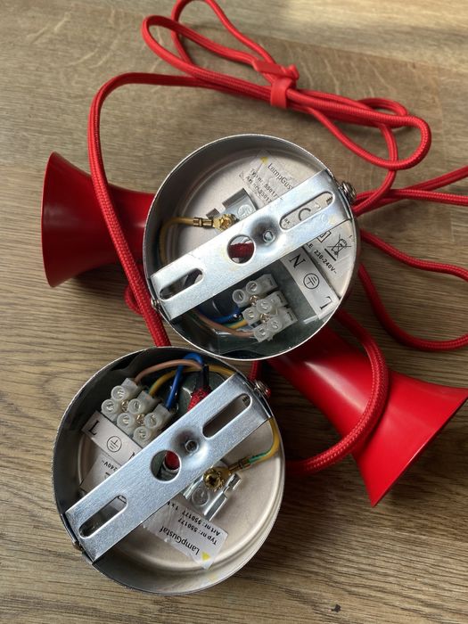 2 sztuki - lampa wisząca, minimalistyczna