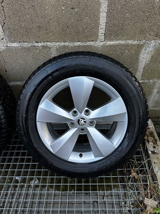 Oryginalne koła zimowe ŠKODA KODIAQ 17” | 215/65 R17 | Continenta