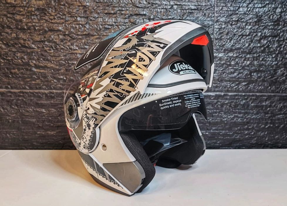 [NOVO] CAPACETE Mota Modular Viseira Dupla Várias cores