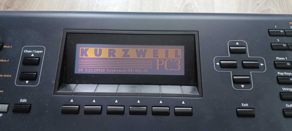 Kurzweil pc3x- uszkodzony
