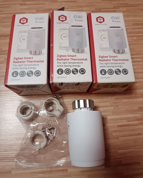 Inteligentna głowica termostatyczna Zigbee Smart