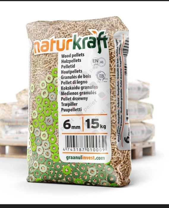 Pellet Natur Kraft, pellet drzewny, Jakosc DIN A1