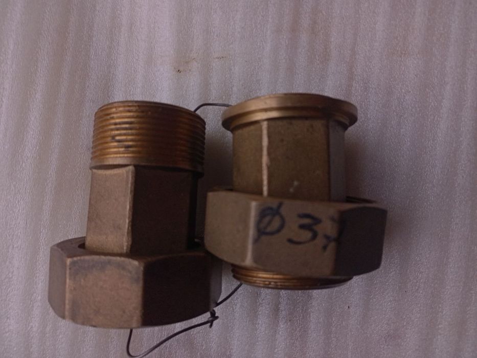 Дешево! Фітинги Трубопроводу Латунні 37 мм Технічні Нові Заводські