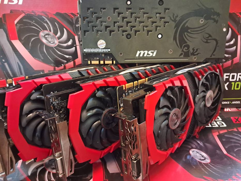 Видеокарта MSI GTX GAMING 1070 Ti 8GB КАК НОВАЯ! пломба и другие
