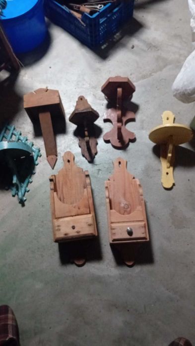 Copeiras e caixas de almofariz