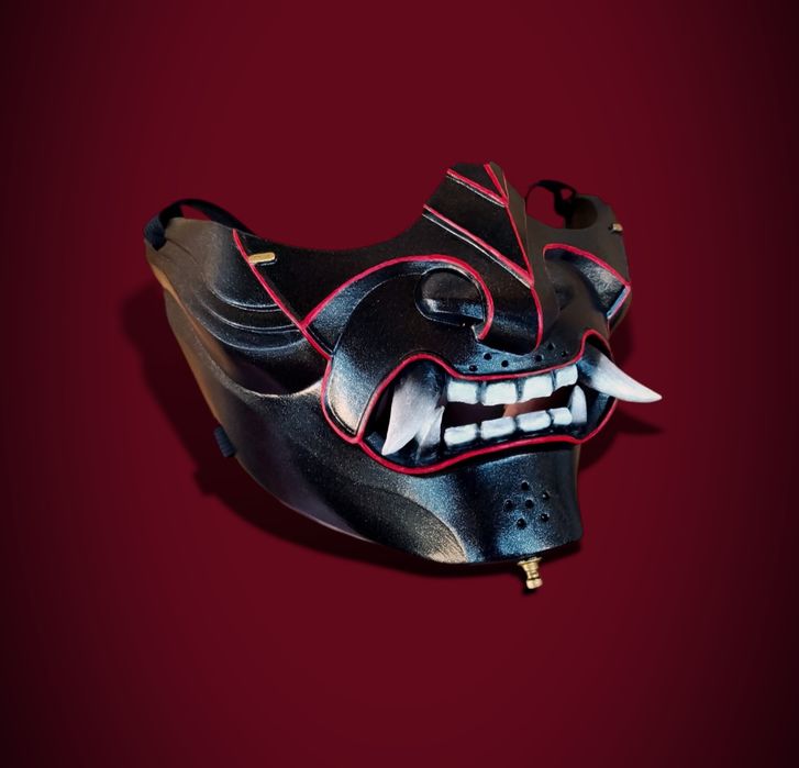 ПОД ЗАКАЗ ! Японская Маска   (Призрак Цусимы),(МЕНПО),(Любой цвет)