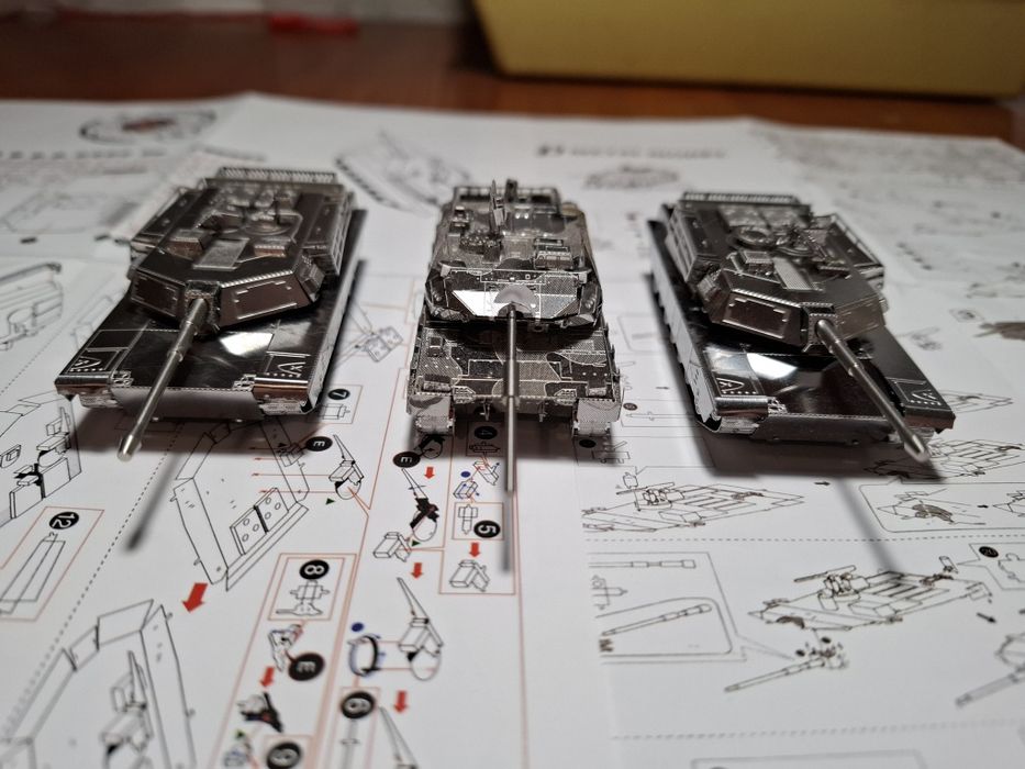 3D пазлы, собраные