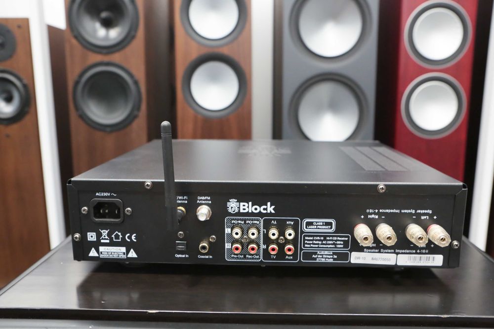 Block CVR-10 all-in-one wzmacniacz odtwarzacz CD tuner