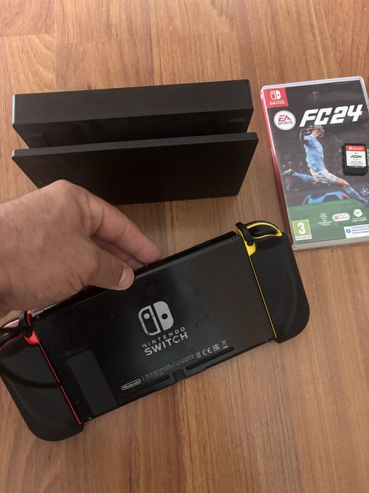 Nintendo switch com jogo