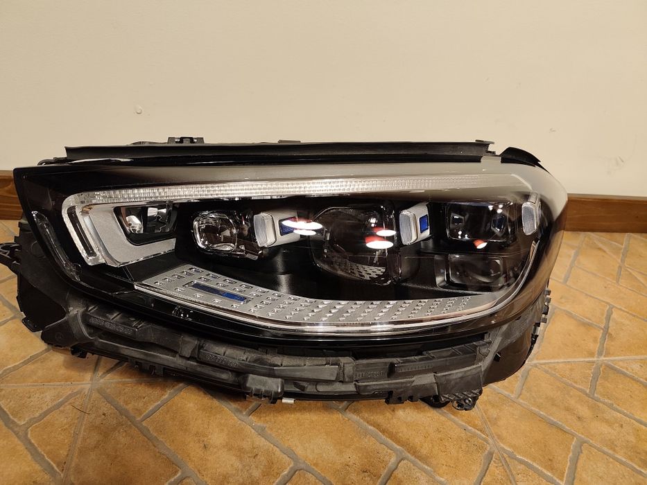 Ótica Mercedes classe S w223 farol led digital light original usado