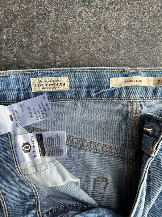 Жіночі блакитні джинси Levis Baggy Dad