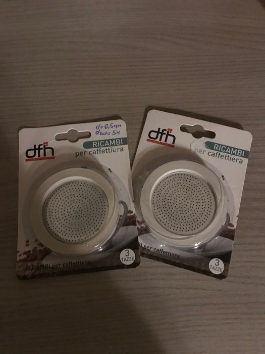 Ситечка до гейзерних кавоварокна 1/2- 1-2-3 та 6 чашечок