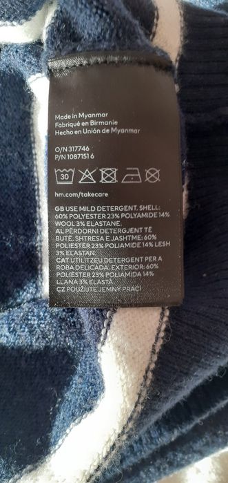 Sweter damski nowy H&M+gratis