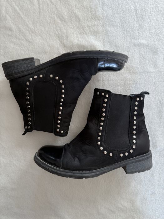 Buty botki Kazar czarne 36