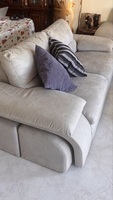 Sofa com 4 banquetas