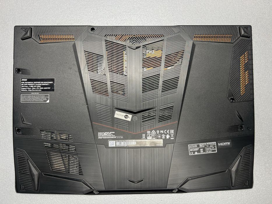 27 Ноут MSI GF65 Thin 10UE-002CA i7-10750H/16/512Gb/RTX3060/15,6/144Hz