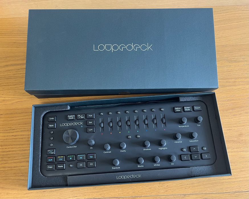LoupeDeck + consola controladora fotografia/vídeo