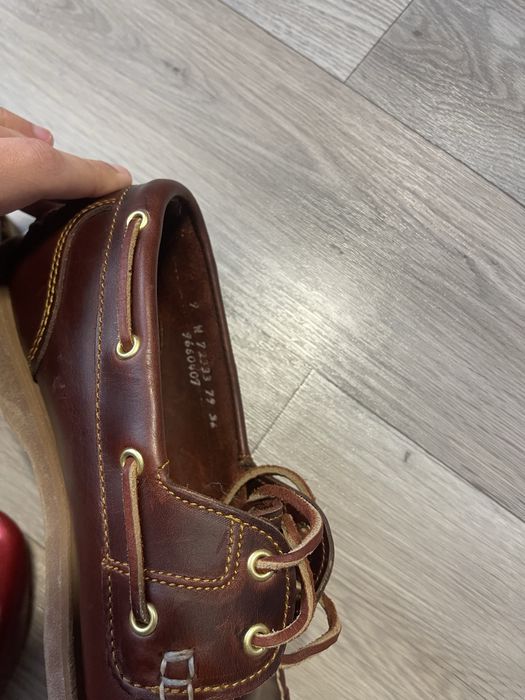 Шкіряні топсайдери Timberland