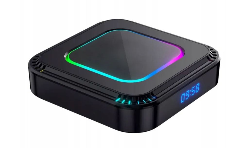 SMART TV BOX Android 13 4K/8K WiFi 5G Bluetooth 5.0 – przystawka do TV