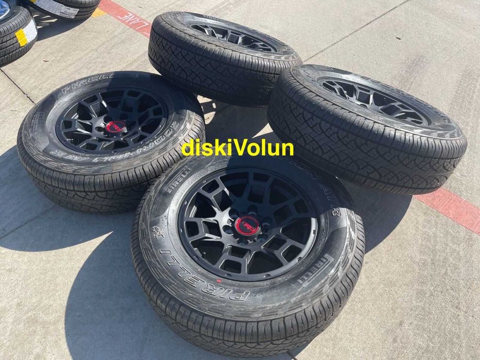 Оригинальные диски TRD R17 6x139.7 Toyota Land Cruiser Prado FJ Hilux
