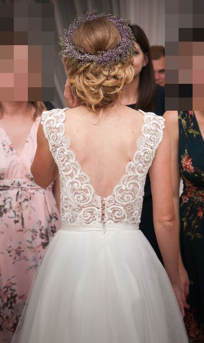 Suknia ślubna r.34 - model Konstancja, Pilar