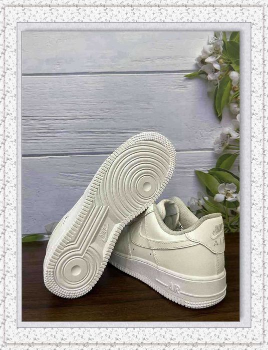 Ténis casual Nike Air Force 1 com atacadores, tamanho 39
